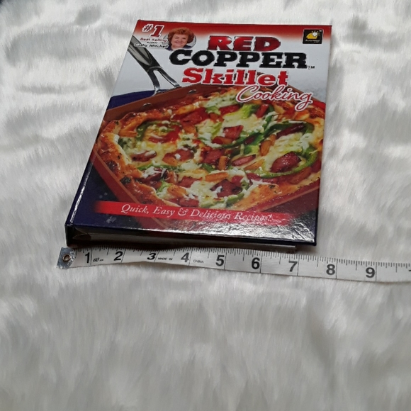 Red Copper Skillet Cook Book NWOT - Picture 9 of 10